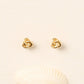 Agapée Jewelry - Nuno Stud Earrings | Jewelry Gold Gift Waterproof