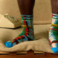 Bonne Maison Socks Carreaux Blue Princier
