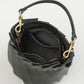 Bloom Hunter Green Bucket Tote