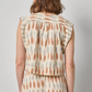 Ikat Sirred Shoulder Top