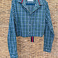 VonVie Stella Cropped Shirt