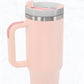 Suzie Q USA - 40 oz, Stainless Steel and Silicon Tumbler