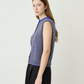 Cori Merino Striped Knit Vest
