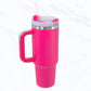 Suzie Q USA - 40 oz, Stainless Steel and Silicon Tumbler