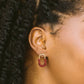 Mini Macramé Link Earrings