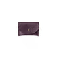 Cardholder Plum Leather