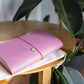 Friend Notebooks - Refillable Folio in Rose Quartz