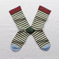 Bonne Maison Socks Stripes Épicéa