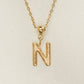 Letter Charm Necklace