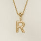 Letter Charm Necklace