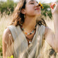 Noonday Curio necklace on model