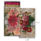 Bouquet Collage matchbox, 4.5 x 2.25 inches