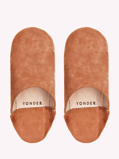 Classic Babouche Slippers Camel — view 2