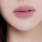 Objet Water 003 Posh lip tint applied, close up