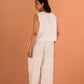 Solstice Embroidery Linen Tank