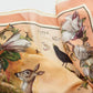 Morning Song Narrative Silk Blend Square Scarf