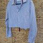VonVie Stella Cropped Shirt