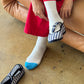 Color Block Girlfriend Socks
