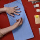 Friend Notebooks - Refillable Notebook Folio > Periwinkle Blue Trifold