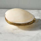 Mini clam shell trinket box, closed