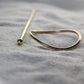 Hammered Circle Hairpin