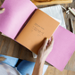Notebook Folio Trifold Orchid Pink