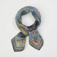 Catherine Rowe's Into The Woods Square Scarf Teal