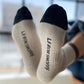 Color Block Girlfriend Socks