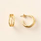 Agapée Jewelry - Zéphir Trio Earrings | Jewelry Gold Gift Waterproof