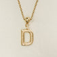 Letter Charm Necklace