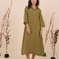 Linen Kira Shirt Dress