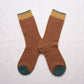 Mousse Solid Caramel Socks