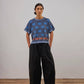 Bauhaus Short Sleeve Sweater Tee Neptune