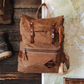 Waxed Canvas Backpack | Field Tan