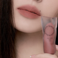 Objet Water 008 Pitch lip tint applied, close up