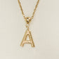 Letter Charm Necklace