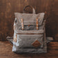 Waxed Canvas Backpack | Field Tan