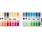 Color Palette Wallet Cards