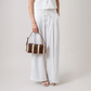 Hana Canvas Shoulder Bag Vinyard