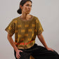 Bauhaus Short Sleeve Sweater Tee Saturn