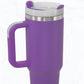 Suzie Q USA - 40 oz, Stainless Steel and Silicon Tumbler