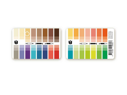 Color Palette Wallet Cards