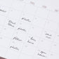 Modern Type 2026 Desk Calendar