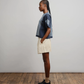 Bauhaus Short Sleeve Sweater Tee Ultramarine