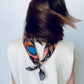 Mur by Ayca Peekaboo bandana tied at the neck, back view