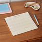 Productivity Undated Monthly List Pad
