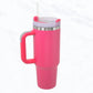 Suzie Q USA - 40 oz, Stainless Steel and Silicon Tumbler