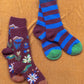 Mousse Flowers & Birds Socks