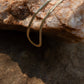 Sol Necklace Herringbone 4mm