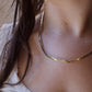 Sol Necklace Herringbone 4mm